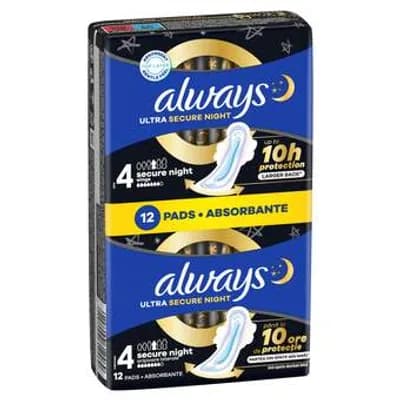 H.U.ALWAYS ULTRA NIGHT ASSYMETRIC 12/1