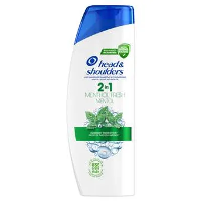 317616 H&S šampon menthol 2in1 400 ml