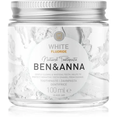 Pasta Za Zube Natural Ben & Anna Toothpaste White Fluoride 100 ml