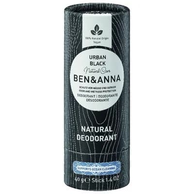 Dezodorans U Stiku Natural Ben & Anna - Urban Black 40 g