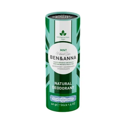 Dezodorans U Stiku Natural Ben & Anna - Mint 40 g
