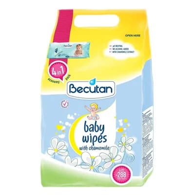 Vlazne Maramice Baby Becutan 288 kom