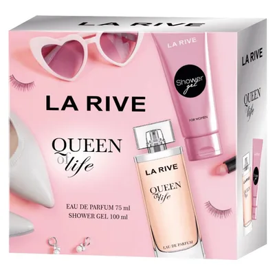 La Rive Set Queen Of Life W Edp /Sg100ml 75 ml