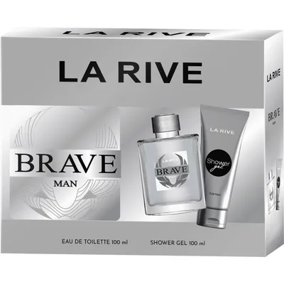 La Rive Set Brave Man Edt /Sg100ml 100 ml