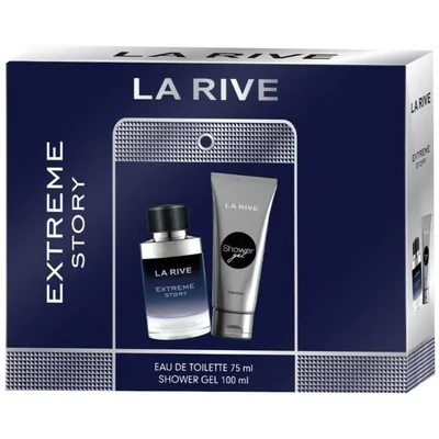 La Rive Set Extreme Story Edt /Sg100ml 75 ml