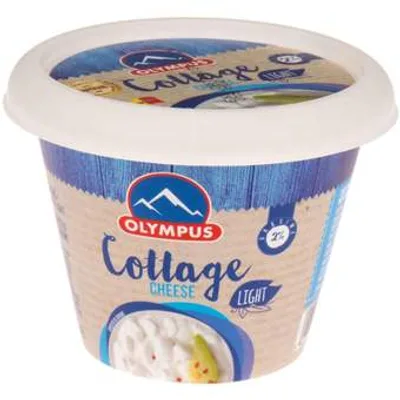 Krem Sir Cottage Cheese Light 2%mm Olympus 180 g