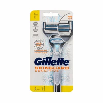 Gillette Brijac Skinguard Razor 2up Nelt