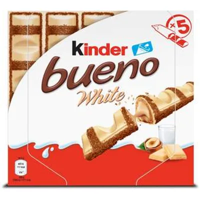 Kinder Vafl Bueno White T5x9 Delta 98 g