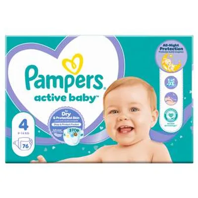 PELENE PAMPERS 4 GP 76/1 P&G