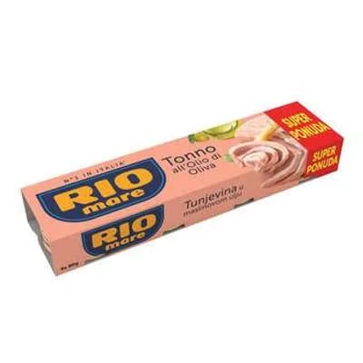 TUNJEVINA RIO MARE U MASLINOVO ULJU 3+1 GRATIS 80G
