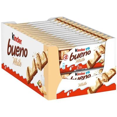 Kinder Mini Bar Bueno White Fererro Delta Dmd 39 g