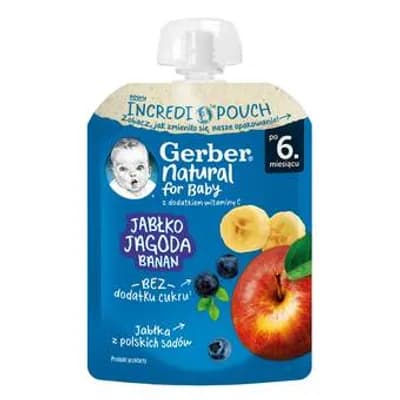 Pouch Jabuka,borov.Banana Gerber 80 g