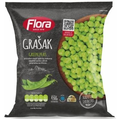 Pik Bečej Smrz.Grasak Flora 450 g