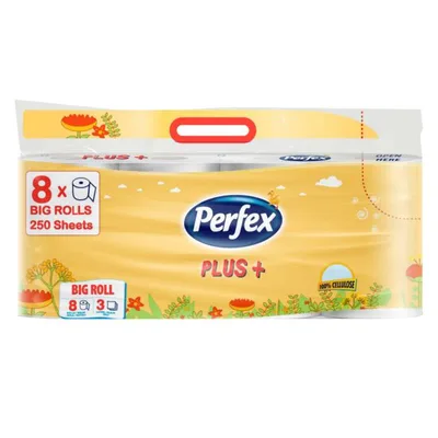 Toalet Rolna Perfex 8 2 Dvoslojn Drenik D Plus
