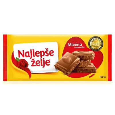 Štark Čokolada Najlepše Želje Mlečna Štark 160 g