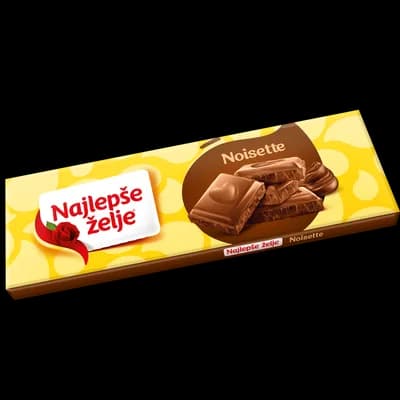 Cokolada Najlepse Zelje Novo Noisette Atlantic 27 g
