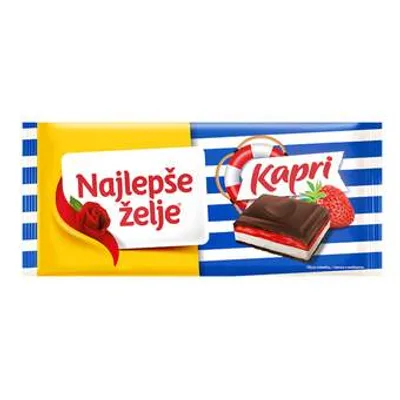 COKOLADA KAPRI NAJLEPSE ZELJE 190G SOKO STRAK