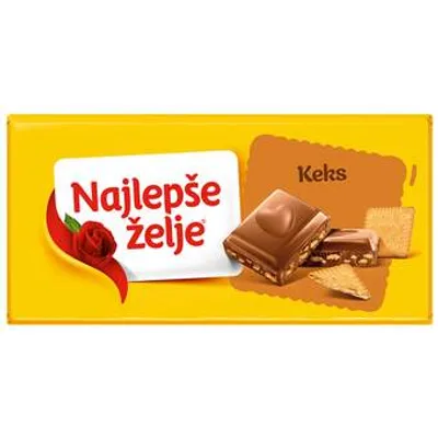 COKOLADA NAJLEPSE ZELJE SA KEKSOM 85gr STARK