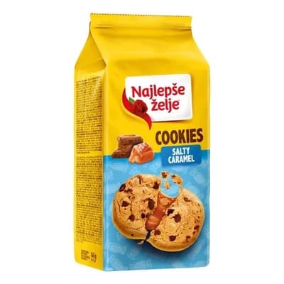 Štark Keks Najlepše Želje Cookies Karamela Štark 145 g