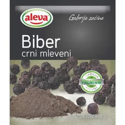 Aleva Crni Biber Mleveni 20 g