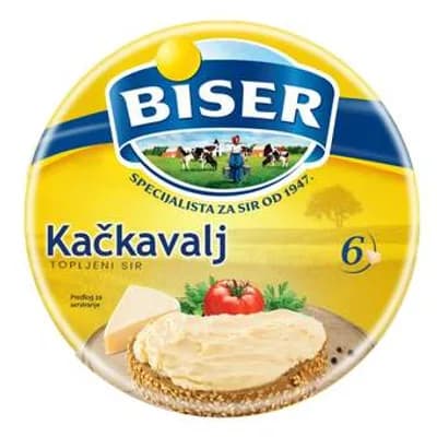 SIR TOPLJENI MLEKOPRODUKT BISER KACKAVALJ 35%MM 140G