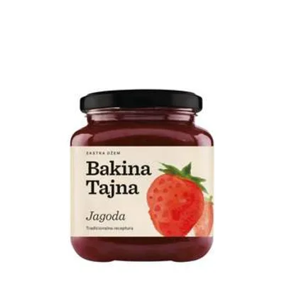 Džem Domaći Od Jagoda Bakina Tajna 375 g