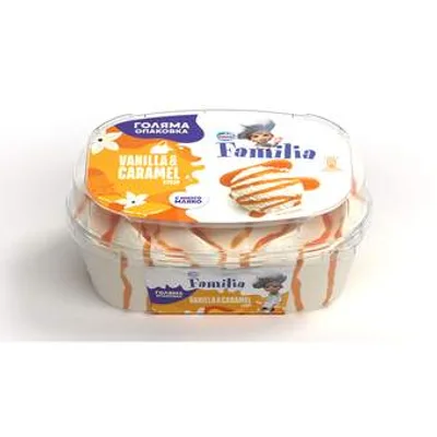 Froneri Sladoled Familia Vanilla I Caramel Syrup 900 ml