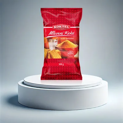 Keks Mleveni Koktel Posno 300 g