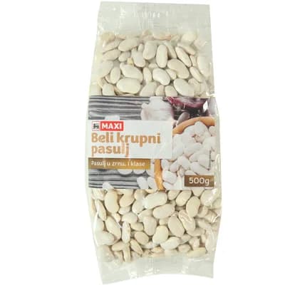 Pasulj Beli Krupni Basta (tetovac) 500 g