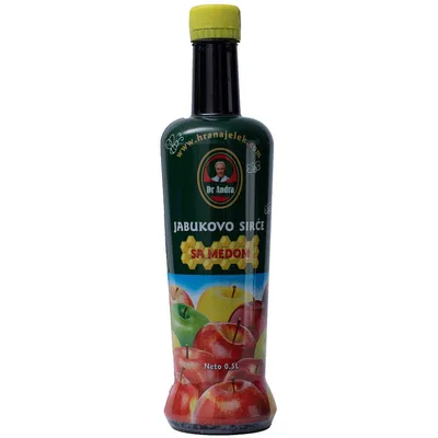 Sirce Jabukovo Sa Medom Dr.Andra 500 ml
