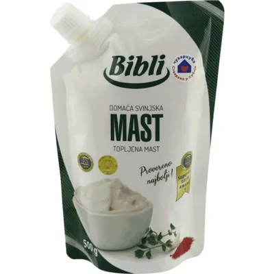Domaca Svinjska Mast Bibli 500 g