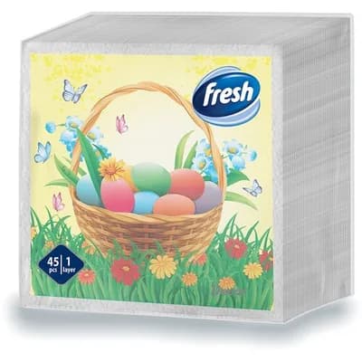 Salveta Srećan Uskrs 33x33 Jednoslojna Fresh