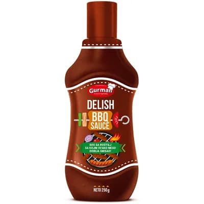 Delish Barbecue Sos Gurman 250 g