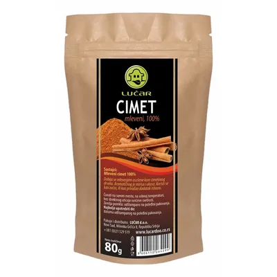 Cimet Mleveni Lucar 80 g