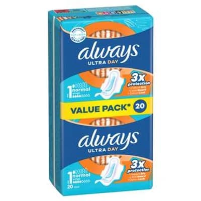 H.U.ALWAYS ULTRA NORMAL DUO PACK P&G