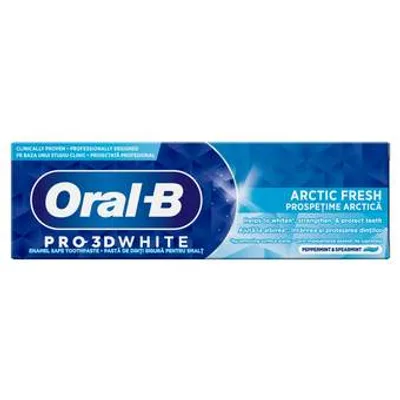 Oral-B Pasta Za Zube 3dw Arctic Fresh Nelt 75 ml