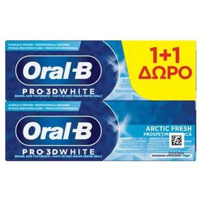 Oral-B Pasta Za Zube 3dw Arctic Fresh Bundle P&g 150 ml