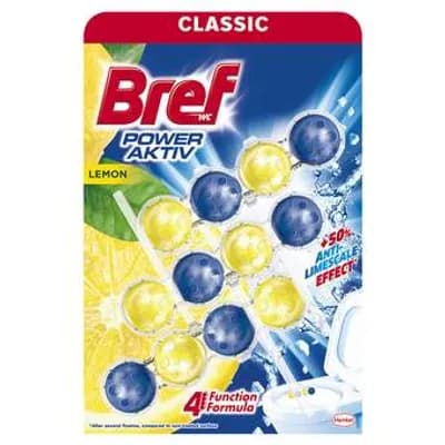 OSVEZIVAC ZA WC SOLJU BREF POWER ACTIV LEMON 3X50G