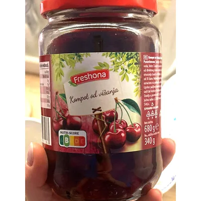 Freshona Kompot Od Višanja B.K 720 ml