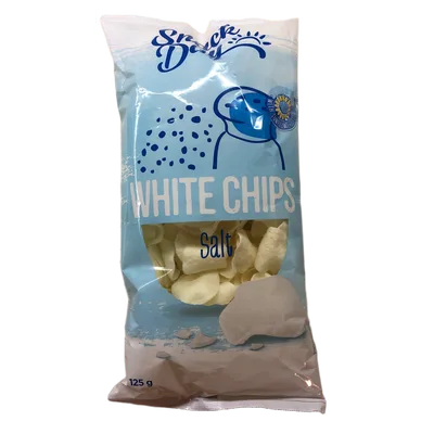Snack Day Beli Čips Posoljeni 125 g