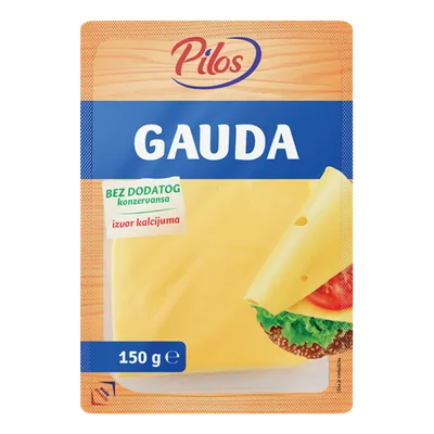 Pilos Gauda Sir, U Listićima 150 g