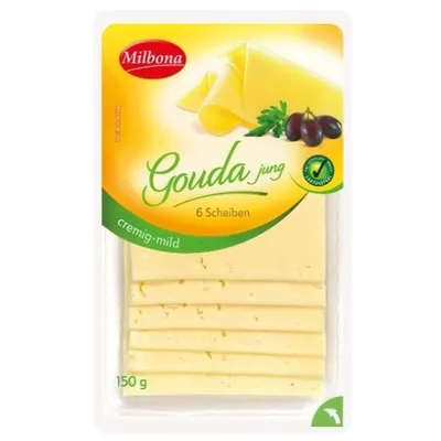 Milbona Gauda Sir, U Listićima 150 g