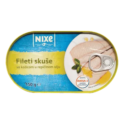 Fileti Skuše U Ulju 150 g
