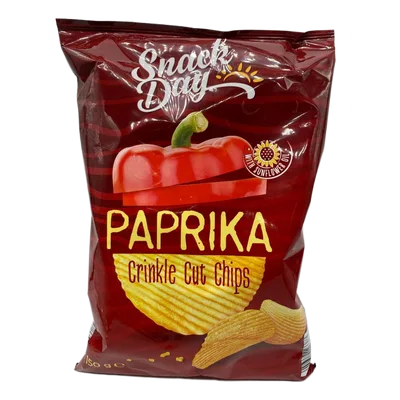Snack Day Čips Paprika Su, Bez Msg 150 g