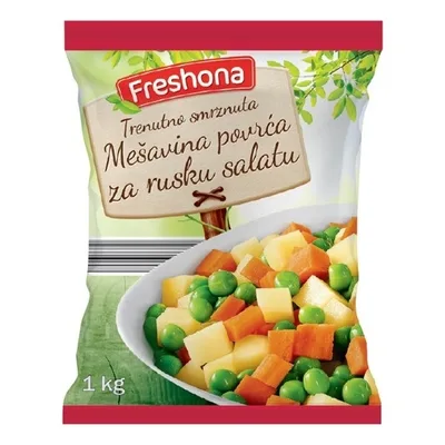 Freshona Smrznuti Mix Za Rusku Salatu 1 kg