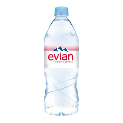 Voda Evian Pet 1 L