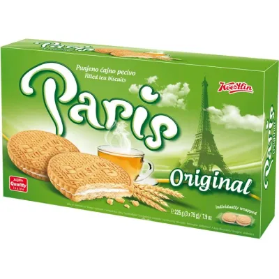 Čajno Pecivo Punjeno Kremom Od Limuna Belle France 125 g