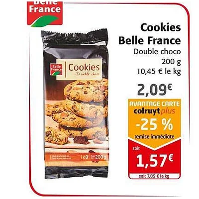 Keks Sa Komadićima Čokolade Belle France 200 g