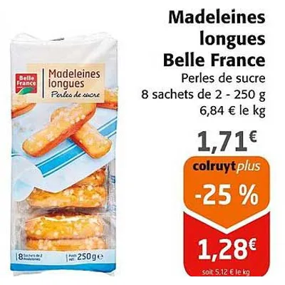 Biskvit Madeleine Longue Belle France 250 g