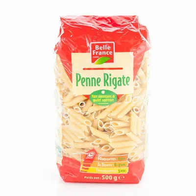 Testenina Penne Rigate Belle France 500 g